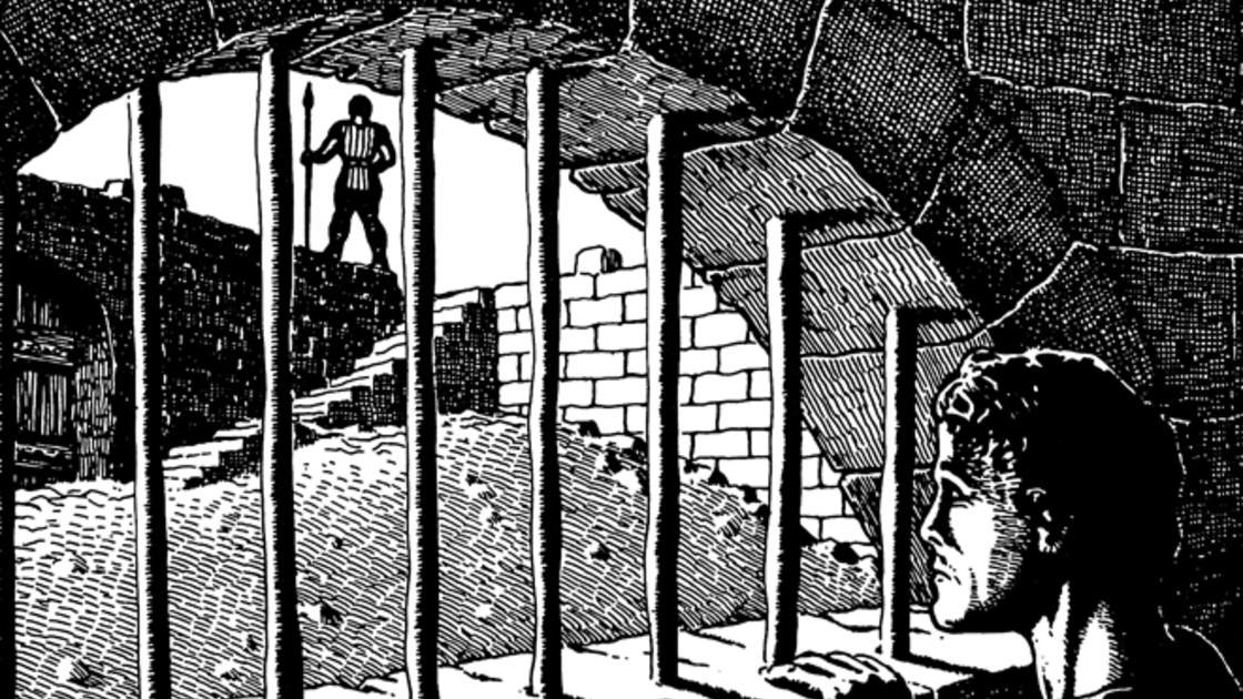 Joseph in Potiphar's prison