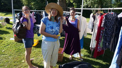 Around 20 members of the Milton congregation of the Philadelphia Church of God witnessed miraculous weather this summer at a teen activity and at the congregation’s annual yard sale.