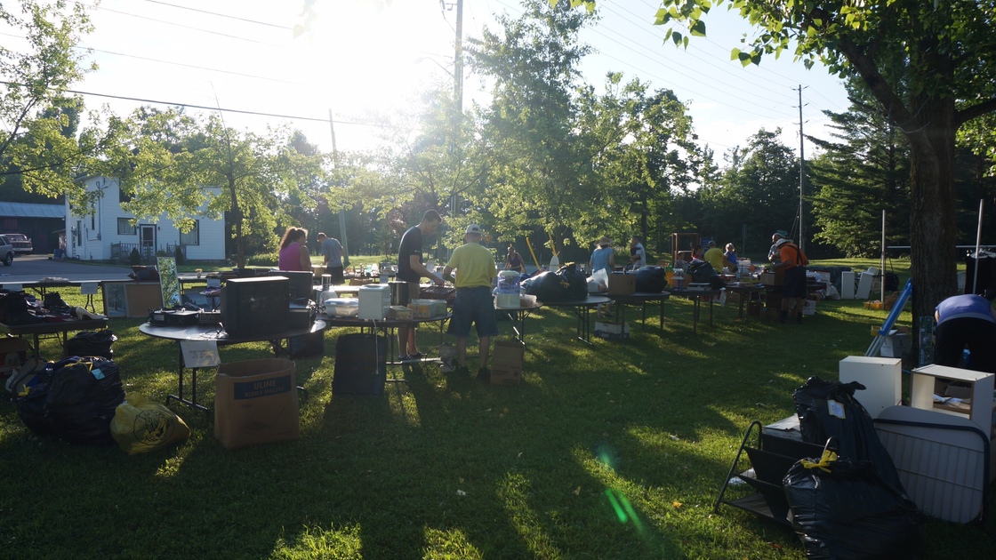 Around 20 members of the Milton congregation of the Philadelphia Church of God witnessed miraculous weather this summer at a teen activity and at the congregation’s annual yard sale.