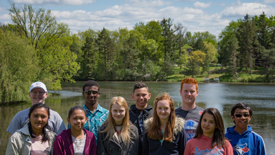 PICTURED (L to R, back row): Bill Wallace Jr., Jasper Stiger, David Esquivel Jr., Reagan Anderson, Collin Sawyer; (L to R, front row): Wendy Capalad, Queeny Capalad, Elena Woller, Erica Anderson, Samantha Esquivel. 